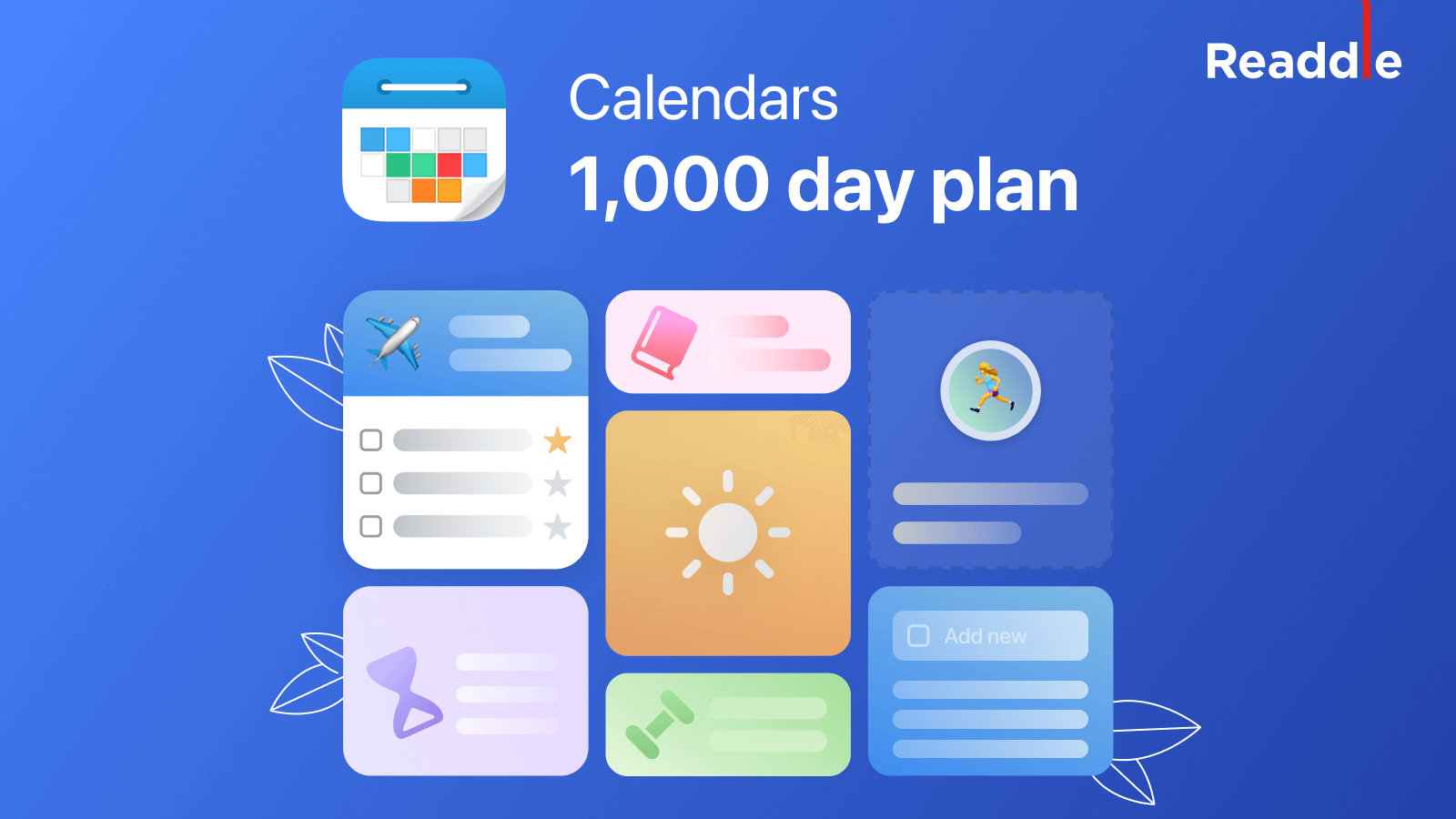 Creating a 1 000 day Plan with Calendars Readdle blog