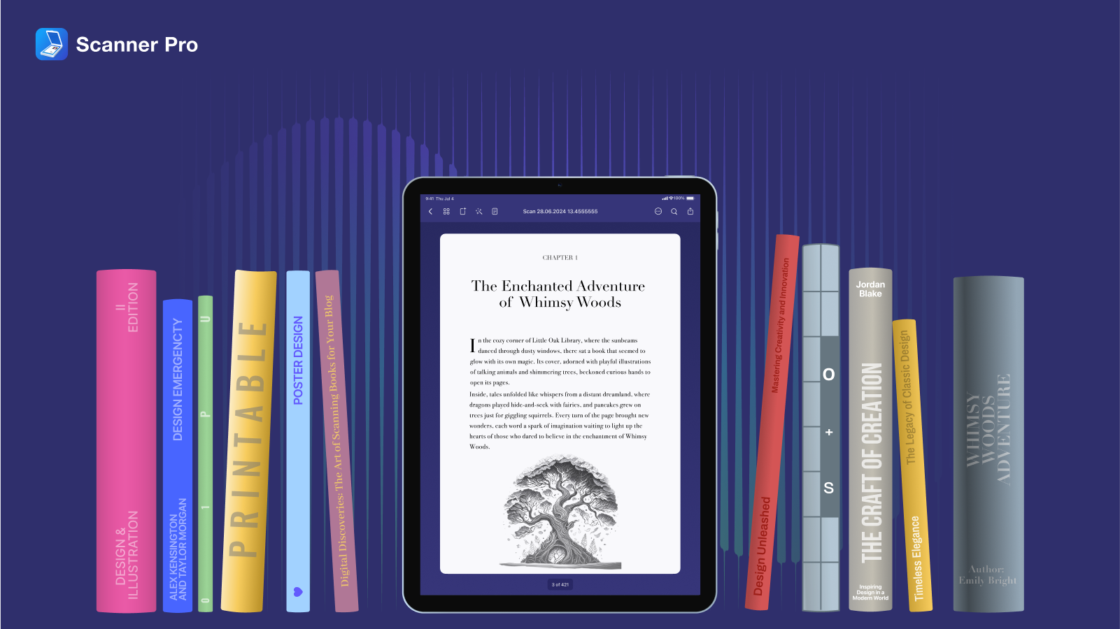 Unlock the digital potential of your library with Scanner Pro