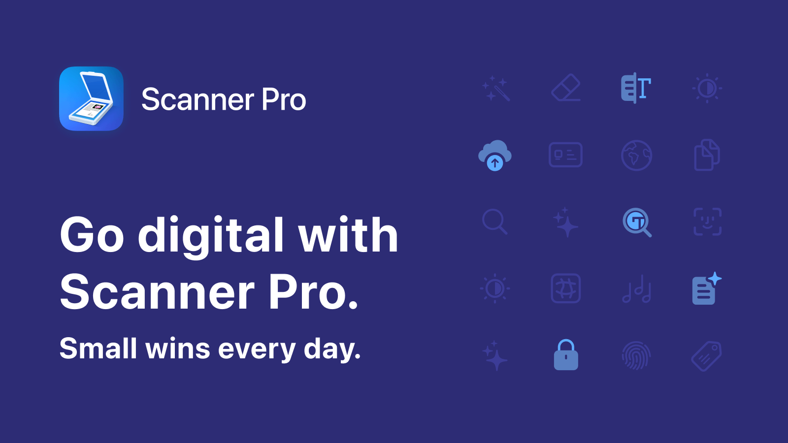 Scanner Pro、日常で活躍するスキャナアプリ。